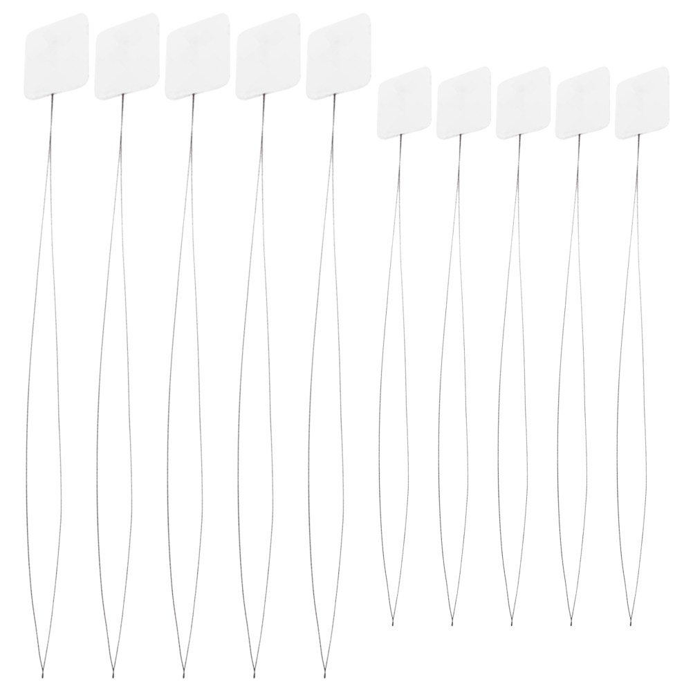 Needle Threader Tool - 10개입 펀치 니들 스레더 다기능 스틸