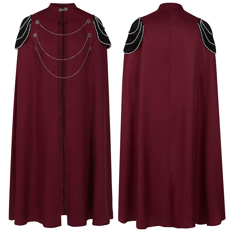 Shoulder Pad Set In - 남성 중세 코스프레 왕실 군복 숄더