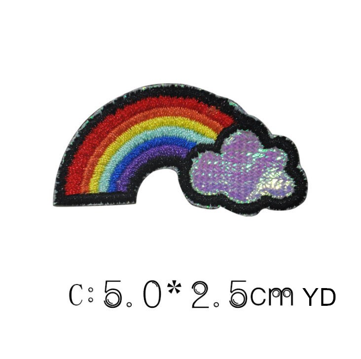 10개 무지개 자수 패치 다림질 또는 바느질로 부착 가 - Sewing Id 리뷰 및 가격