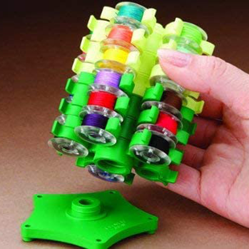 보관 클립 스탠드 재봉 보빈 타워, 30 스레드 스풀  - Bobbin Organizer Box 리뷰 및 가격