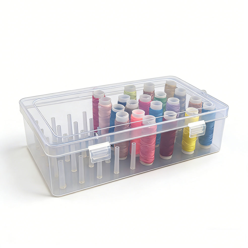 새로운 재봉실 보관함, 42칸 스풀 보관함, 보빈 케이 - Bobbin Organizer Box 리뷰 및 가격