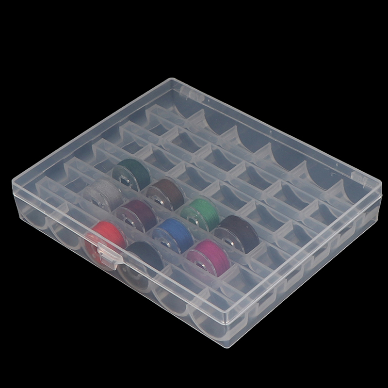 1pc 36 스풀 빈 보빈 보관 상자 재봉 액세서리 도 - Bobbin Organizer Box 리뷰 및 가격