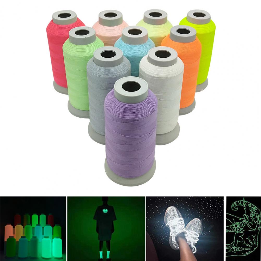 1 롤 자수 원사 스레드 어둠 속에서 빛나는 재활용 D - Sewing Recycling 리뷰 및 가격
