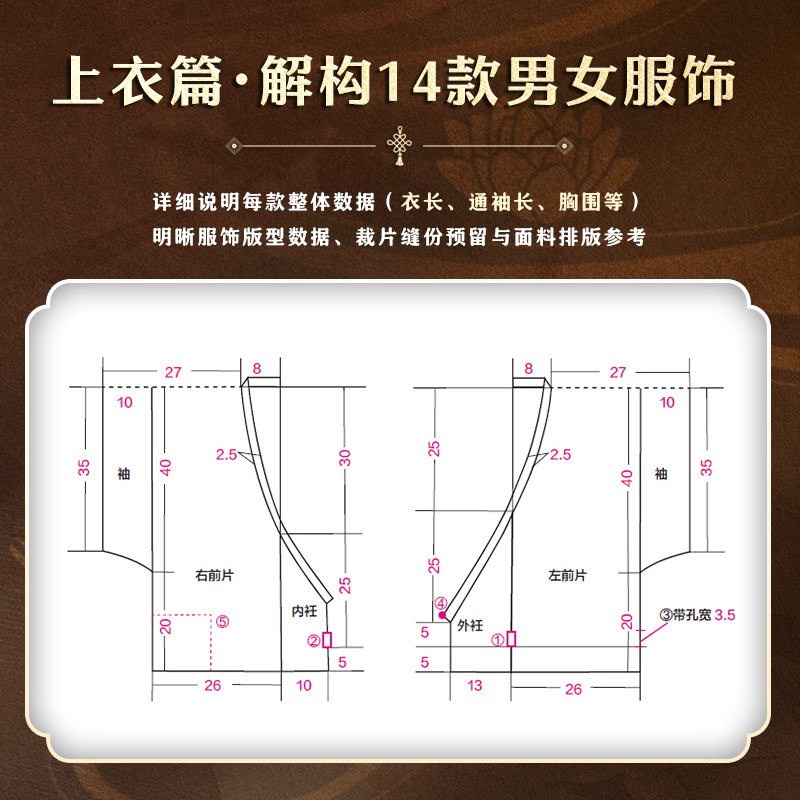 한푸 패턴 제작 튜토리얼 북 35 의상 패턴 커팅 및  - Sewing Garments 리뷰 및 가격