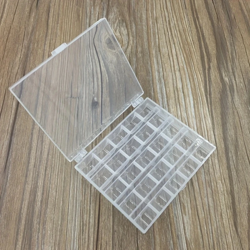25 개/대 빈 보빈 재봉틀 스레드 보관 케이스 재봉  - Bobbin Organizer Box 리뷰 및 가격