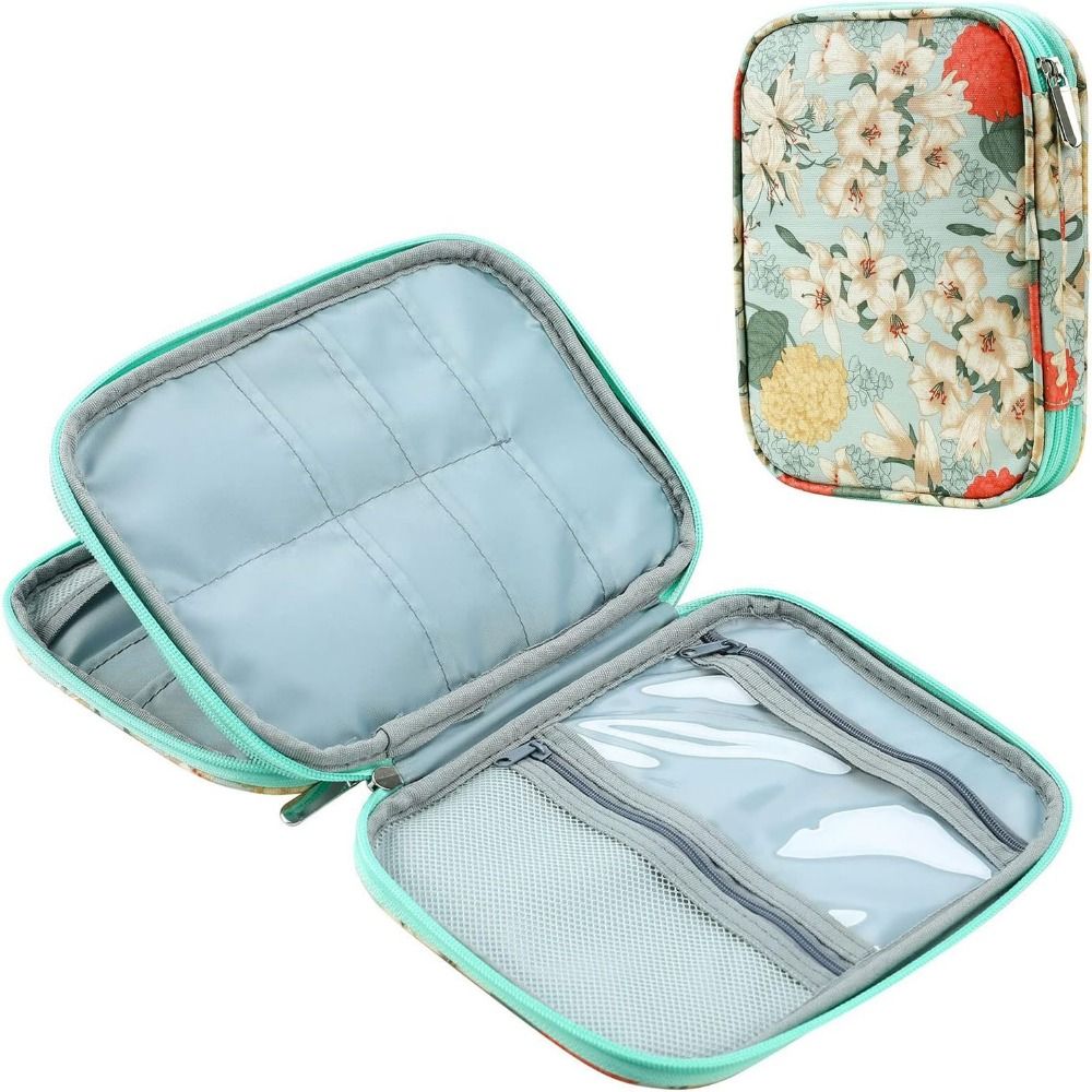 뜨게 바늘 케이스, 휴대용 크로셰 바늘 케이스, 여행  - Sewing Tas 리뷰 및 가격